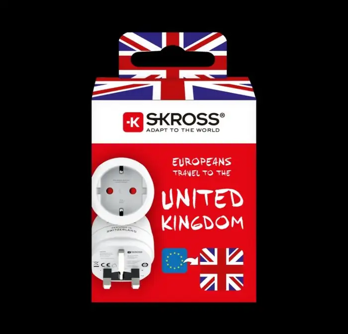 Adaptor priza Europa - UK 100V-700W /250V-1750W Skross 1.500230C-E – IoElectronice.ro [4]