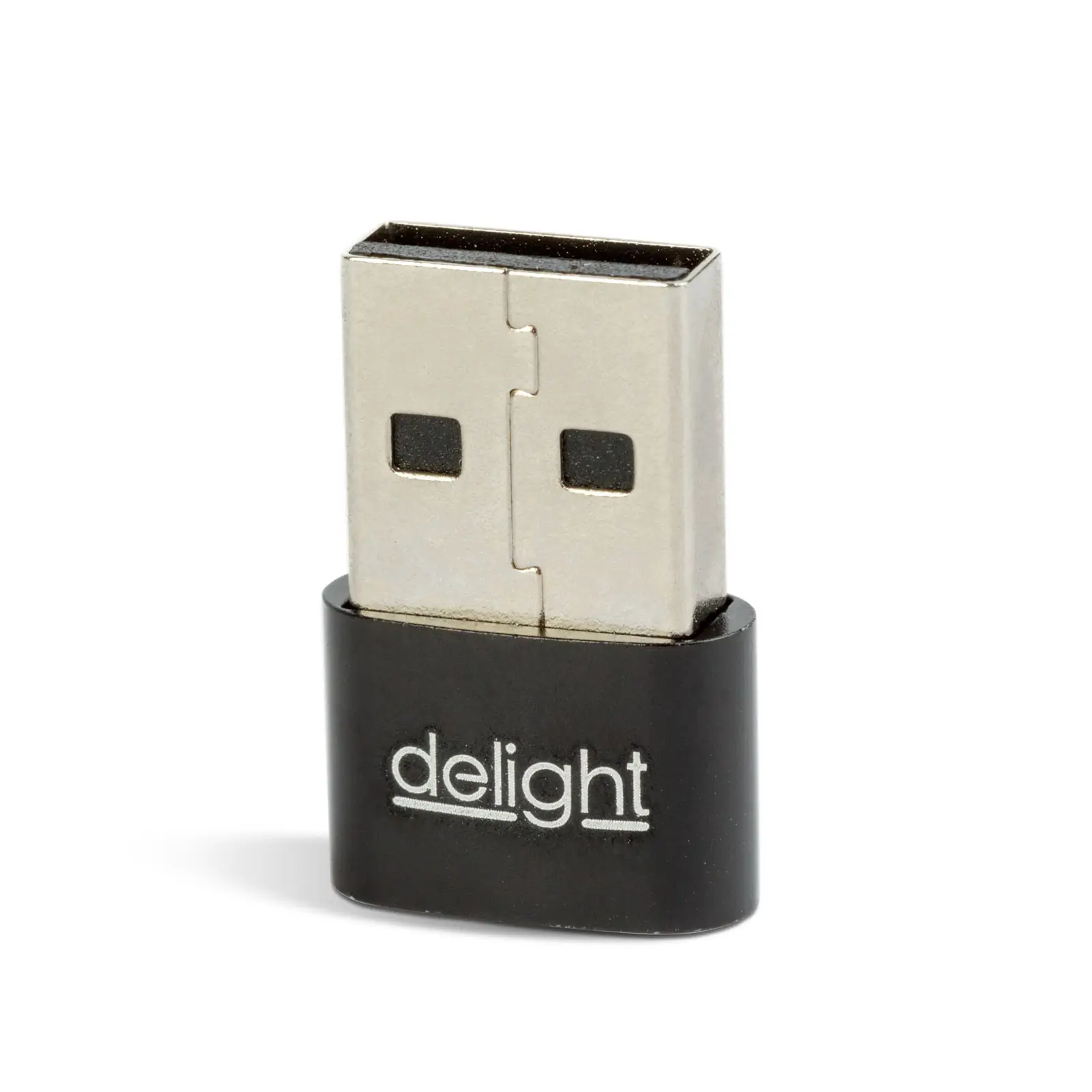 Cabluri telefon-tableta - Adaptor Type-C mama - USB-A tata 2.4A 5V negru compact delight 55556BK – IoElectronice.ro
