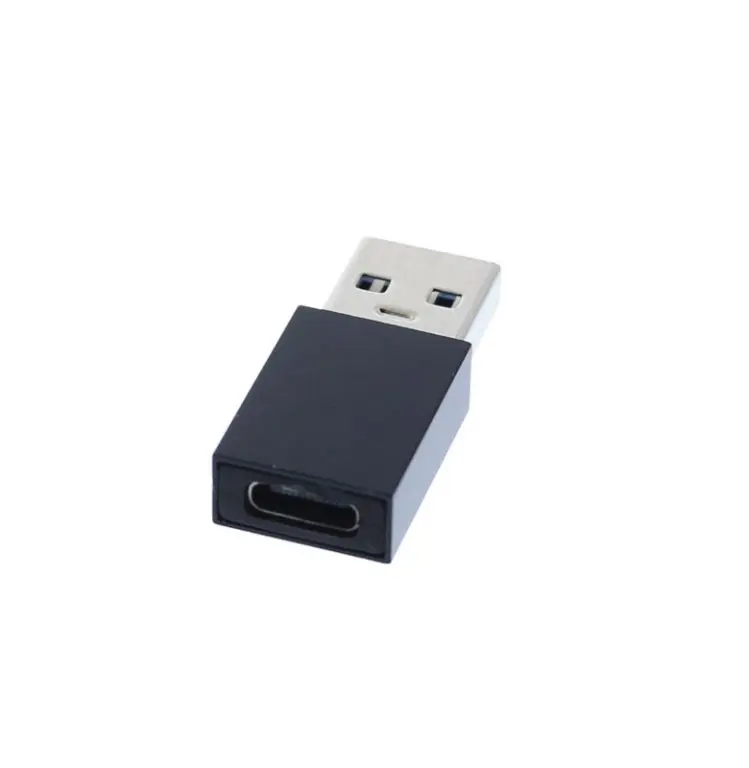 Cabluri telefon-tableta - Adaptor USB-A 3.0 tata - USB-C mama negru Well ADAPT-USB3.0/USBC-WL – IoElectronice.ro