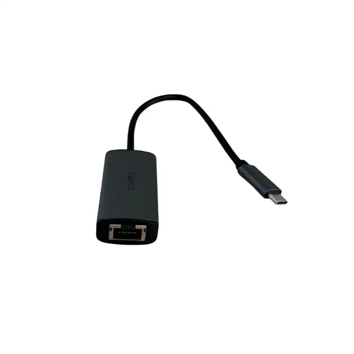 Computer-laptop - Adaptor rețea Cudy UE10C USB-C la RJ45 1000Mbps Gigabit Ethernet - IoElectronice.ro