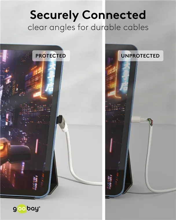 Adaptor USB-C mama - USB-C tata vertical 90° Thunderbolt3/4 Goobay 74442 – IoElectronice.ro [6]