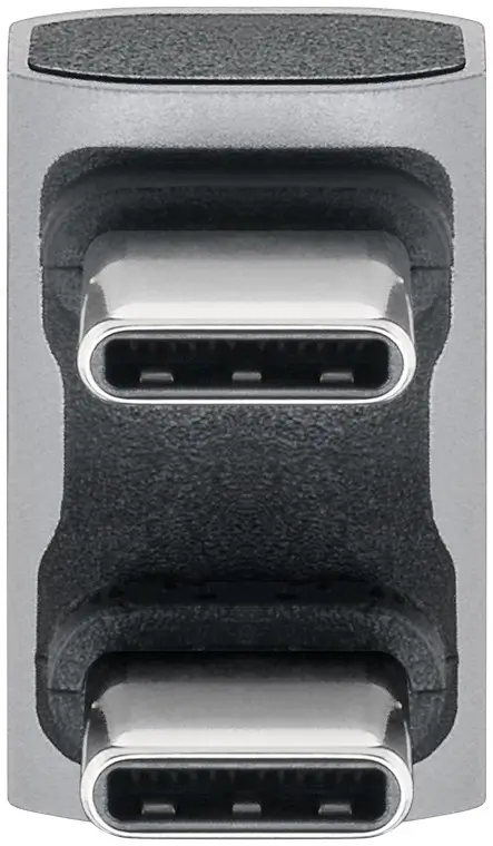 Adaptor USB-C3.1 mama - USB-C tata la 180° în formă de U Thunderbolt 3/4 Goobay 74446 – IoElectronice.ro [2]