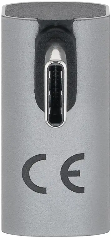 Adaptor USB-C3.1 mama - USB-C tata rotit vertical la 90 Thunderbolt 3/4 Goobay 74443 – IoElectronice.ro [2]