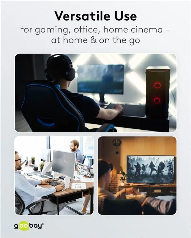 Adaptor USB-C3.1 mama - USB-C tata rotit vertical la 90 Thunderbolt 3/4 Goobay 74443 – IoElectronice.ro [8]