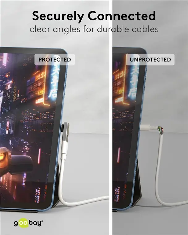 Adaptor USB-C3.1 mama - USB-C tata rotit vertical la 90 Thunderbolt 3/4 Goobay 74443 – IoElectronice.ro [6]