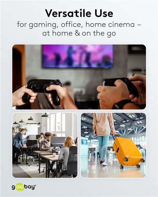 Adaptor USB-C3.1 tata - USB-C tata drept Thunderbolt 3 /4 Goobay 74448 – IoElectronice.ro [7]