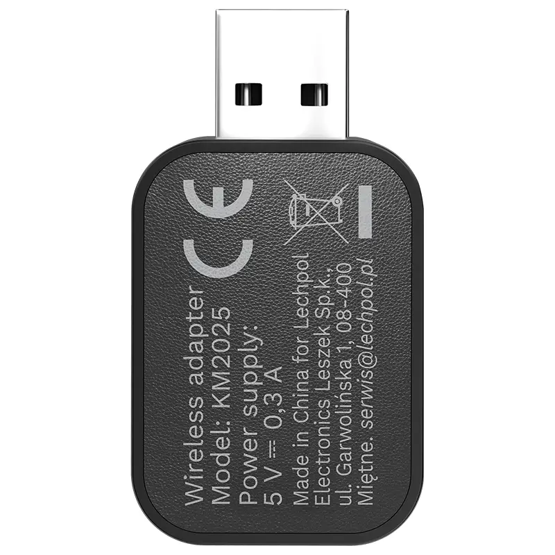 Adaptor Wireless Android Auto & CarPlay Kruger&Matz KM2025 – Conectivitate Rapidă și Sigură pentru Mașina Ta [2]
