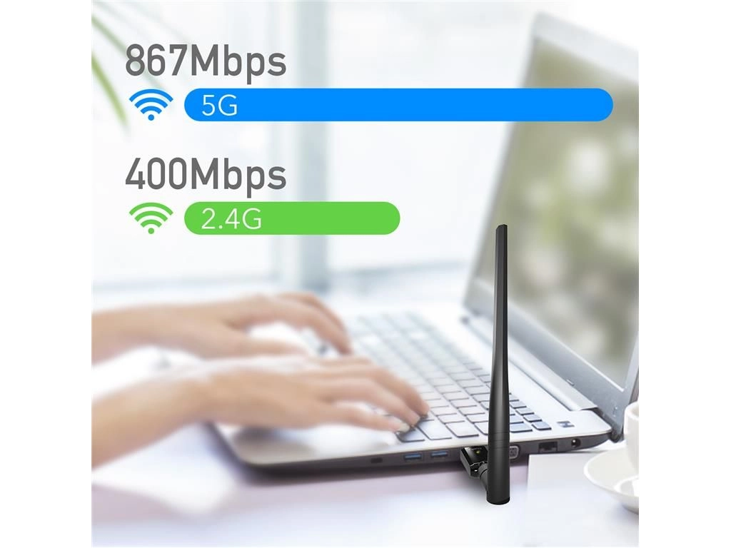 Adaptor Wireless Cudy AC1300 Dual Band antena externa 5dBi WU1400 – IoElectronice.ro [3]