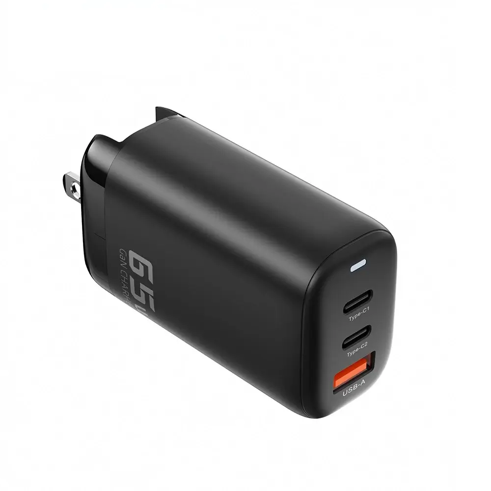 Alimentator 2x USB-C 3.1 + USB3.0 PD 3.0 65W + 3 adaptoare pentru călătorii [3]
