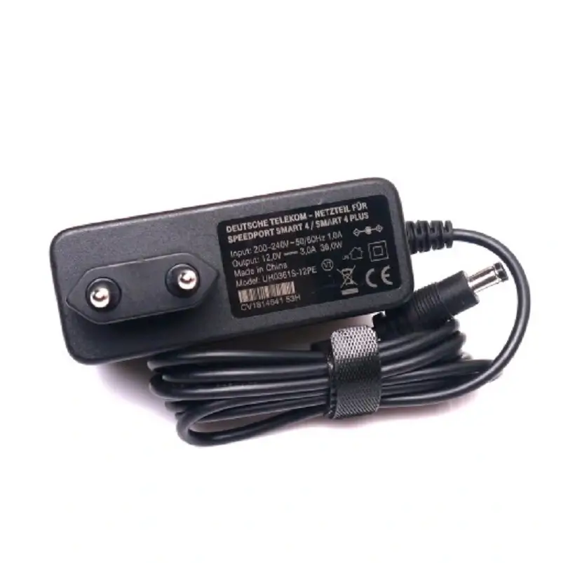 Alimentator SMPS 12V 2A pentru camere supraveghere și case de marcat, conector 5.5x2.5 mm, cablu 200cm [1]