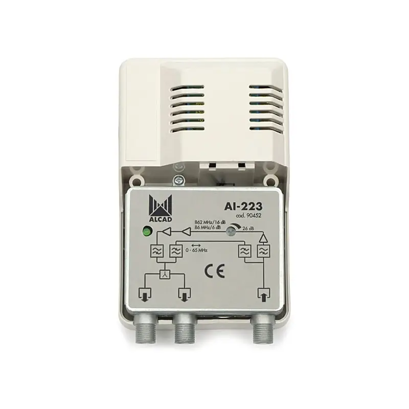 Amplificator antena CATV 26db ALCAD AI-223 - IoElectronice.ro [3]