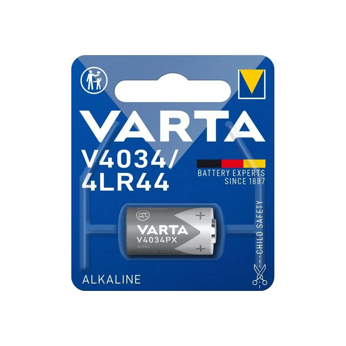 Electrice - Baterie alcalină 4LR44 Varta V4034PX 6V 100mAh