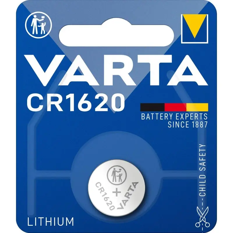 Baterii - Baterie CR1620 Varta 3V 70mAh Litiu – Putere și Durabilitate pentru Dispozitivele Tale
