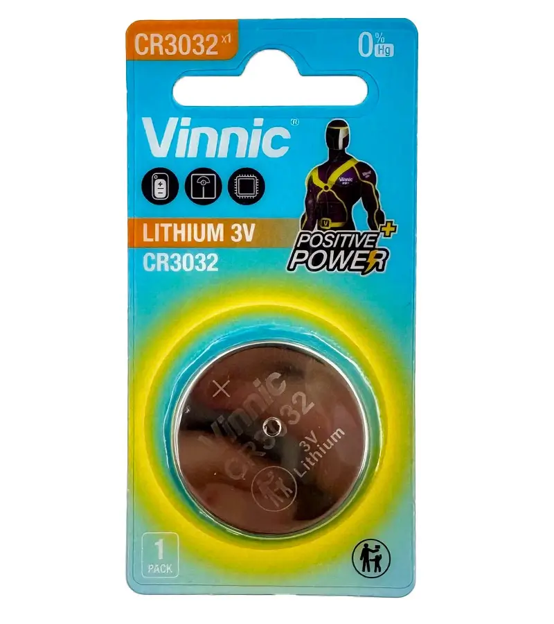 Baterii - Baterie CR3032 Lithium 3V Vinnic – IoElectronice.ro