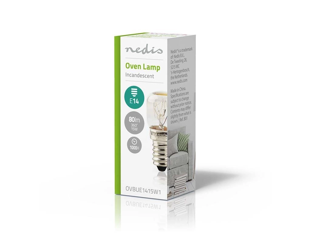 Bec incandescent pentru cuptor Nedis OVBUE1415W1 E14 15W – IoElectronice.ro [2]