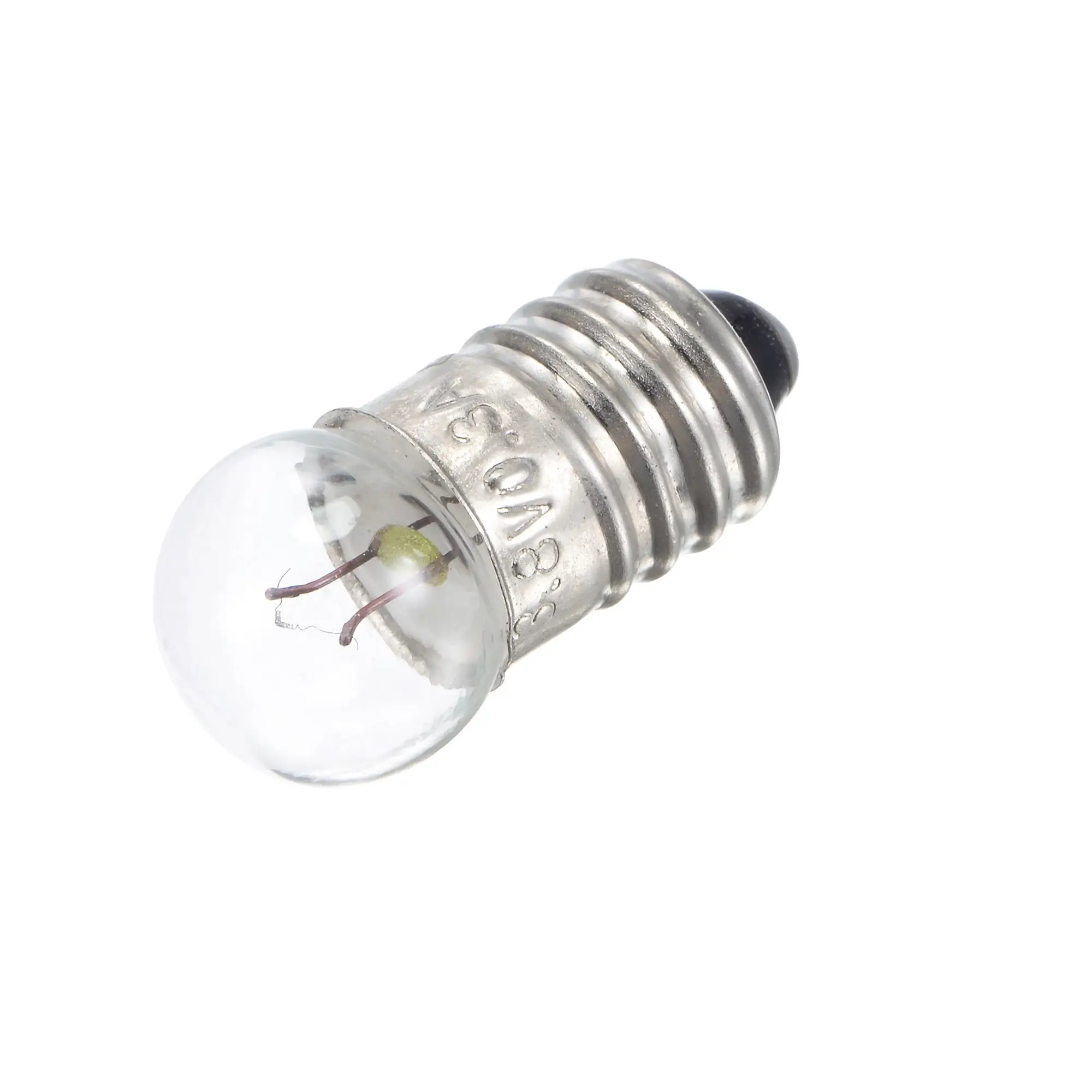 Bec lanterna cu filet E10 3.8V 300mA cu glob rotund – IoElectronice.ro [2]