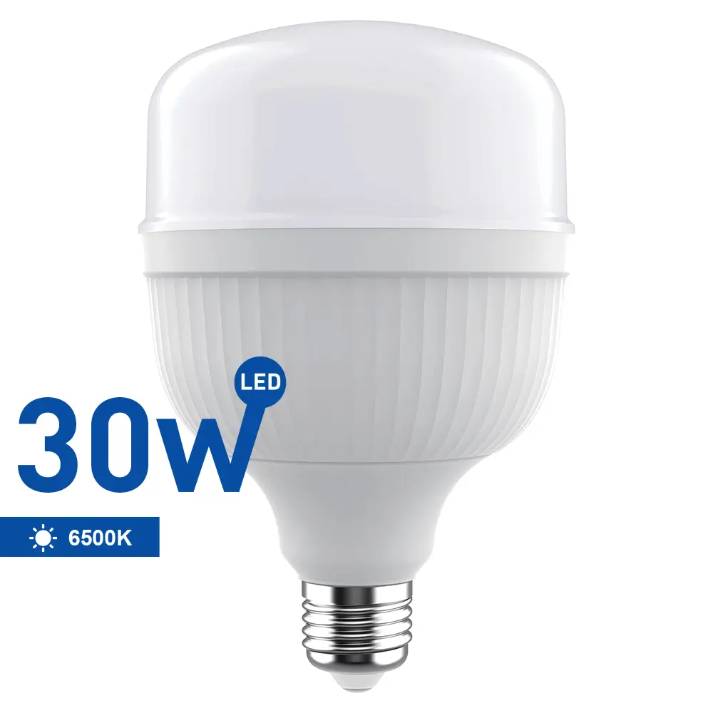 Becuri - Bec LED cu chip SAMSUNG E27 T100 T-BULB 30W 2700lm 6500K Wellmax VE20703 – IoElectronice.ro