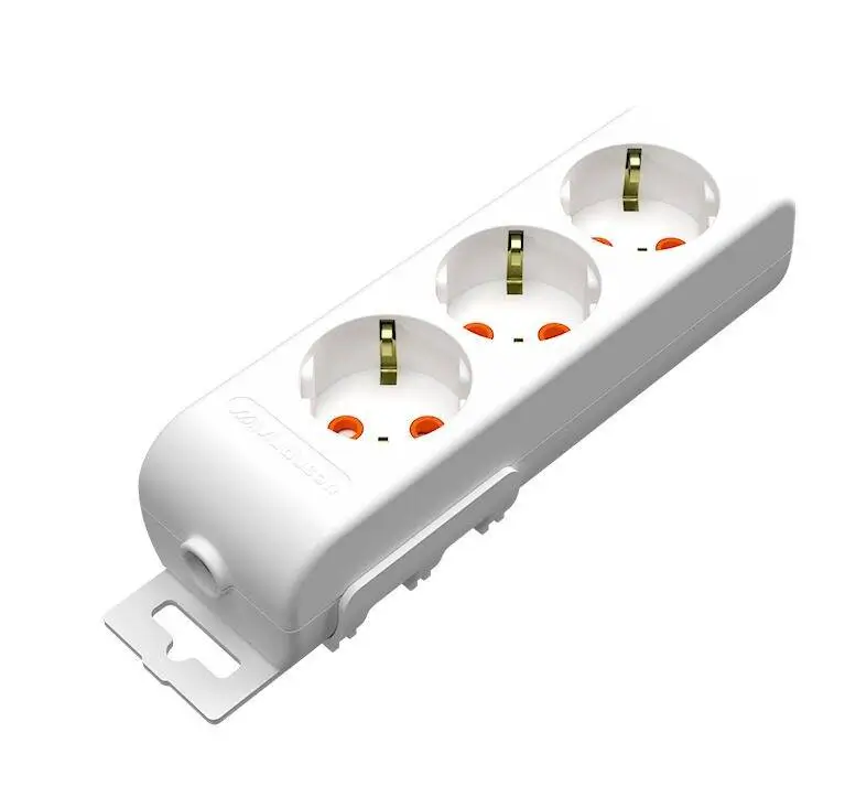 Electrice - Bloc prelungitor electric 3 prize schuko 16A 3500W alb Ri-tech Mutlusan 001 175 310001 0000