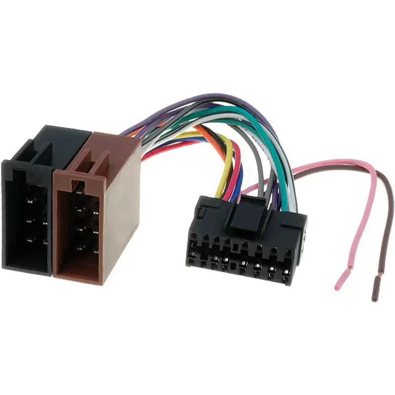 Accesorii Auto - Cablu adaptor auto ISO Sony 16 pini - Alimentare și conectare difuzoare, model ISO-SONY (013-009) CDX3000 UNI-1