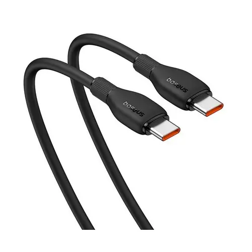 Telefoane-tablete - Cablu alimentare/date USB Type-C 100W 1.2m negru Pudding