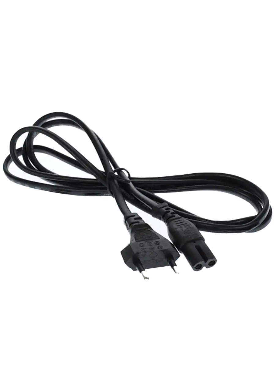 Cabluri alimentare AC-DC - Cablu alimentare radio 2pini Euro 1.8m 2x0.75mm negru (300) – IoElectronice.ro