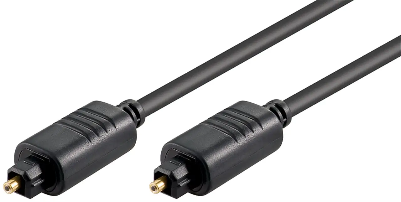 Cabluri Toslink - Cablu audio digital optic 1m TOSLINK - TOSLINK diametru 5mm Goobay 50217 – IoElectronice.ro