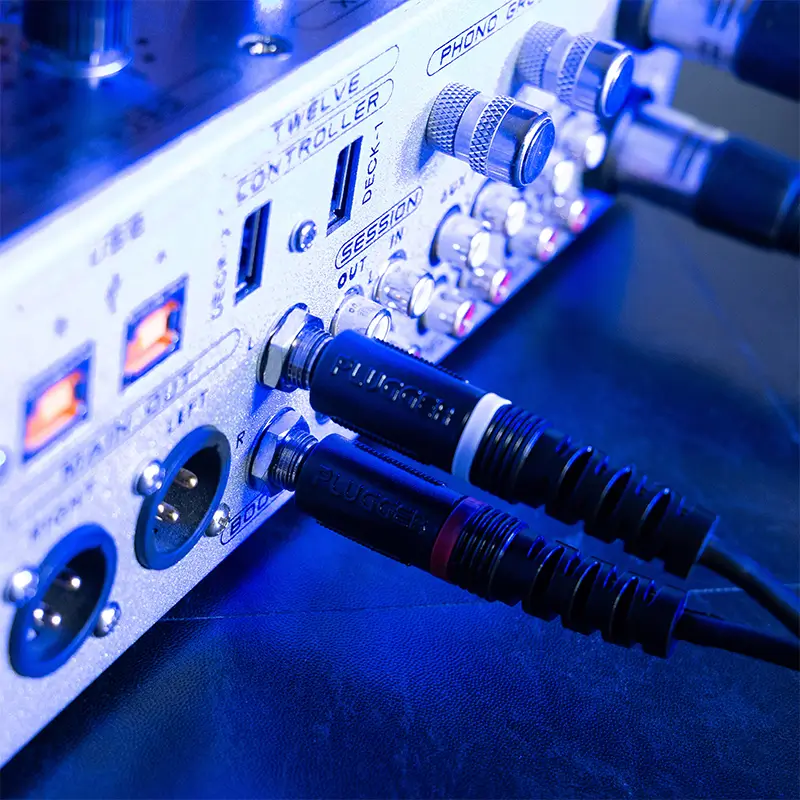 Cablu audio 2 x Jack 6.35 mm mono tata 6m PLUGGER PLU CABB [4]