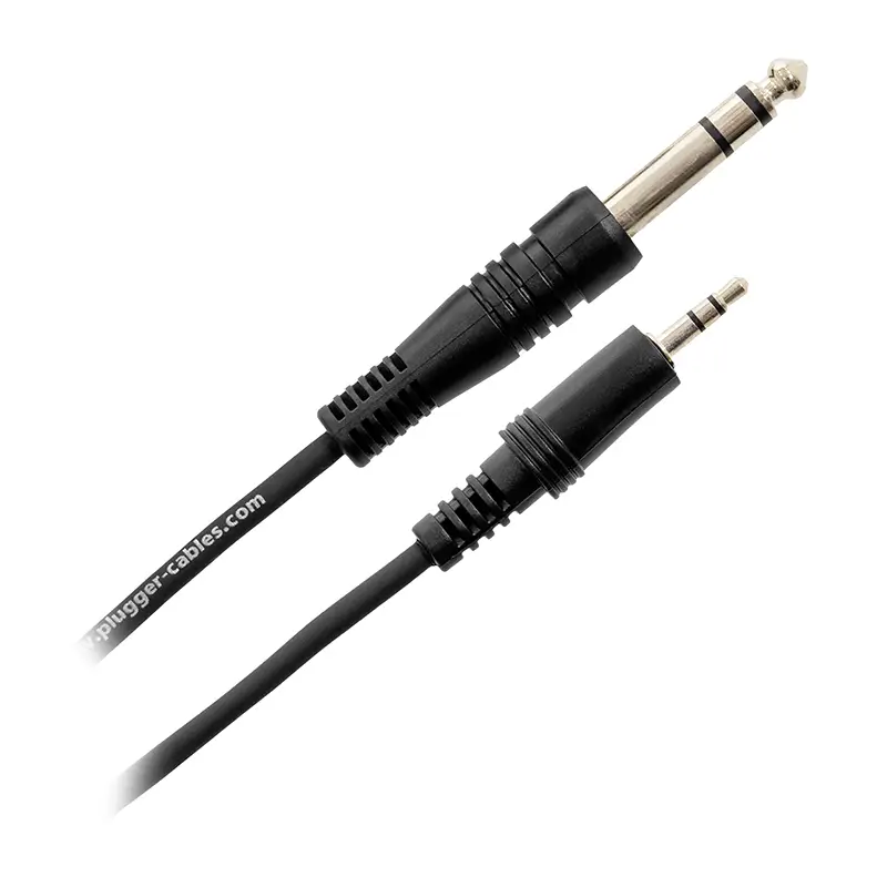 Conectica - Cablu audio Jack 3.5 mm tata - 2 x Jack 6.35 mm tata 6m