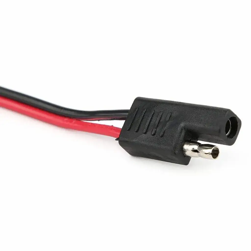 Cablu cu conector TAKSI PAS 8MM 18AWG dezizolat, roșu – cablu electric de calitate pentru proiecte electrice [1]