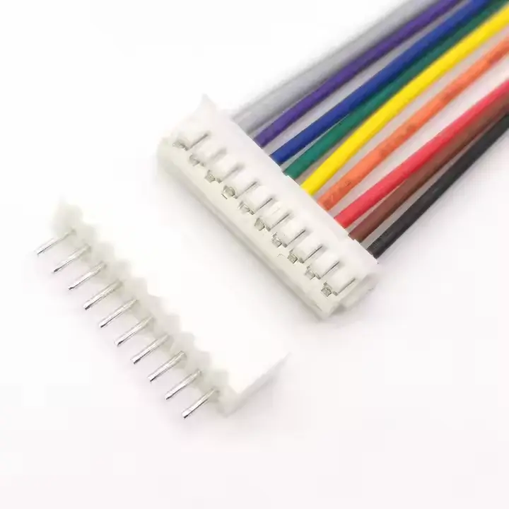 Mufe AC-DC - Cablu cu conectori 10pini JST pas 2.54mm mama + tata PCB