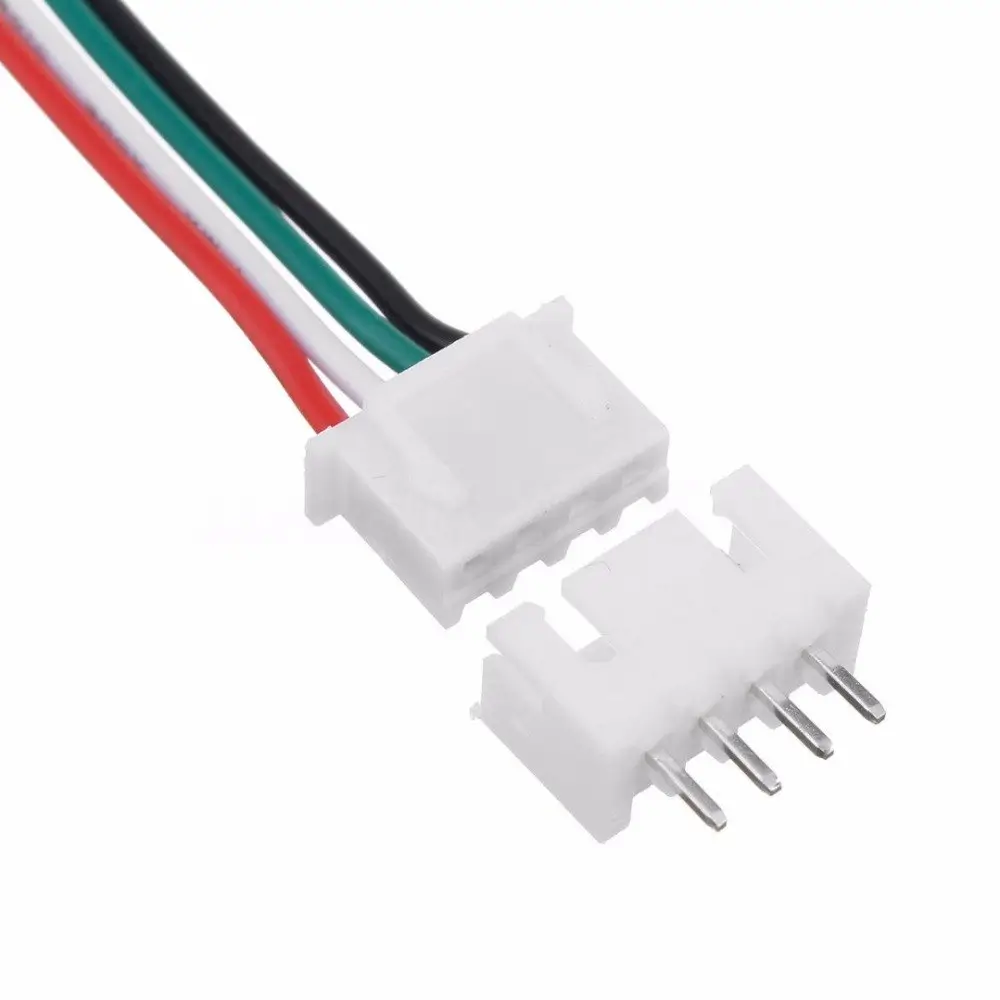 Mufe AC-DC - Cablu cu conectori 4pini JST pas 2.54mm mama + tata PCB