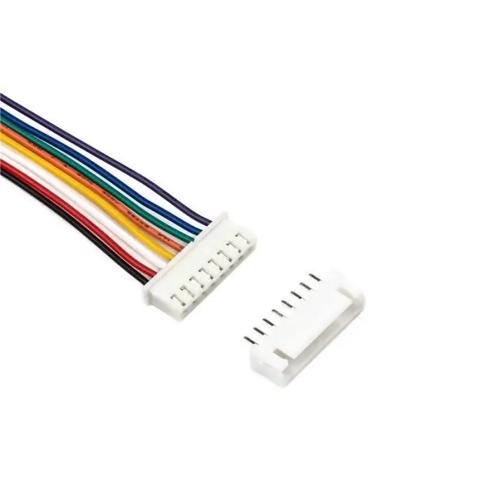 Mufe AC-DC - Cablu cu conectori 8pini JST pas 2.54mm mama + tata PCB