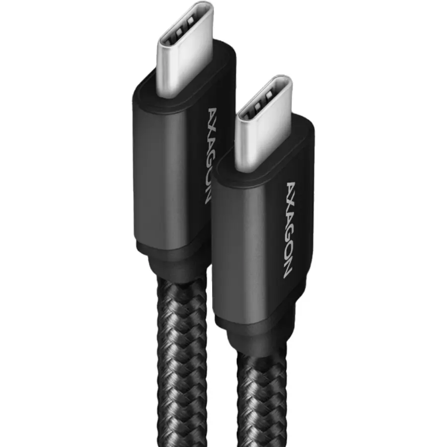 Cablu de date / încărcare AXAGON BUCM3-CM15AB USB-C la USB-C 3.2 Gen1 1.5m PD 60W 20V/3A – IoElectronice.ro [2]
