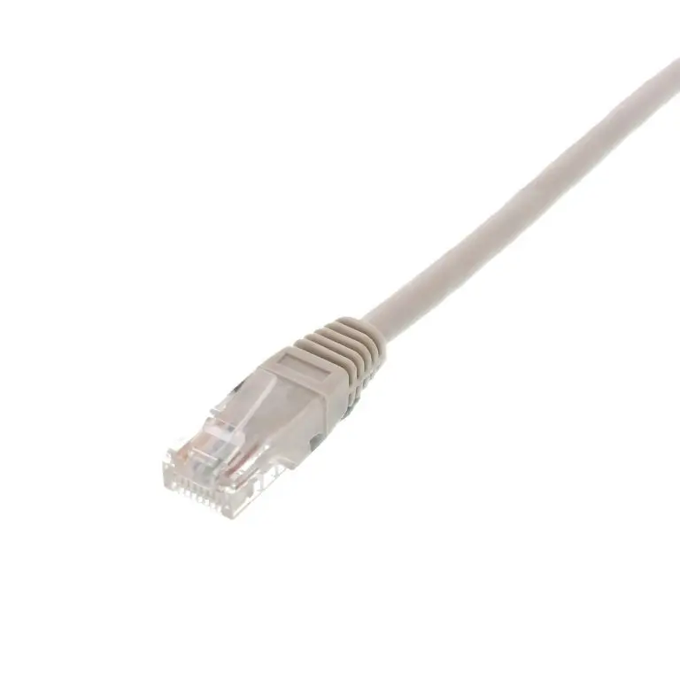 Cabluri retea RJ45 - Cablu de retea UTP Well Cat6 patch cord 10m gri UTP-6003-10GY-WL – IoElectronice.ro