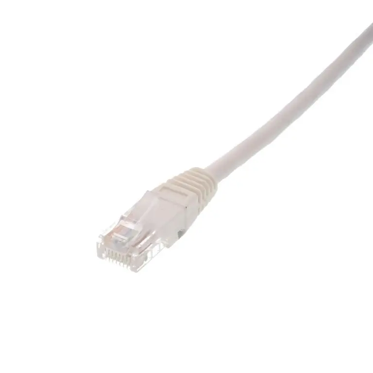 Cabluri retea RJ45 - Cablu de retea UTP Well Cat6 patch cord 3m alb UTP-6003-3WE-WL – IoElectronice.ro