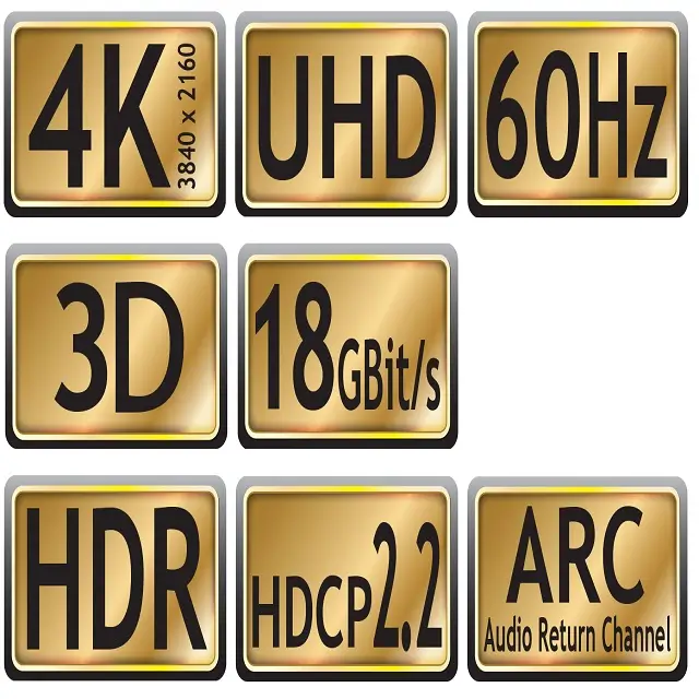 Cablu HDMI v2.0 Active Optical AOC 20m 4K 60Hz ARC Ethernet cu fibra optica 4.5mm – IoElectronice.ro [2]