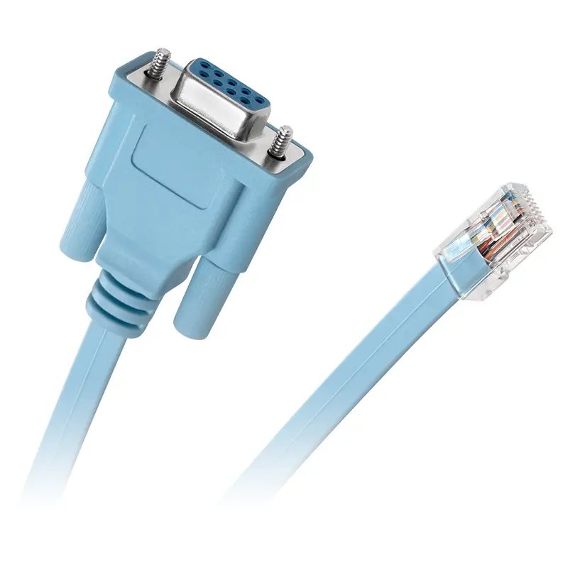 Cabluri serial - Cablu interfata RS232 la RJ45 8p8c 1.8m Cabletech – IoElectronice.ro