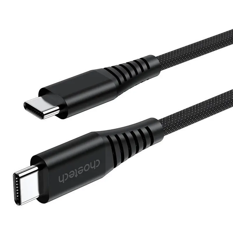 Cablu magnetic date / încărcare USB-C - USB-C Choetech XCC-1054-BK 1.2m PD 100W – IoElectronice.ro [2]