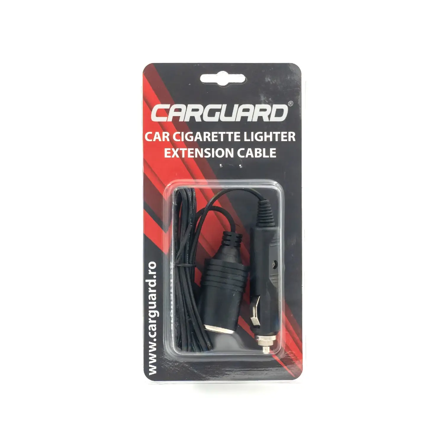 Cablu prelungitor brichetă auto 12-24V 1m cu siguranță 10A Carguard USC005 [2]