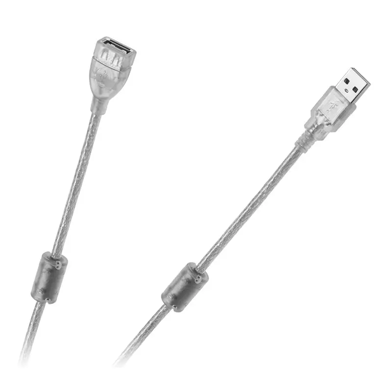 Cabluri USB - Cablu prelungitor USB 2.0 ecranat 5m Cabletech – IoElectronice.ro