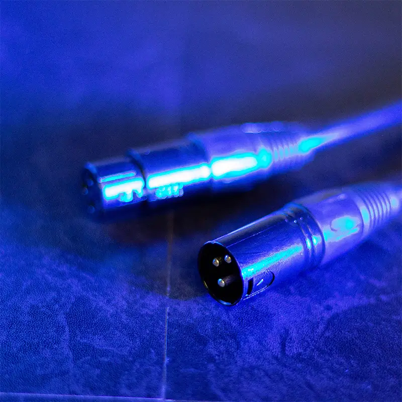 Cablu XLR 3pin DMX mama - tata 6m PLUGGER PLU CABD XF3XM3 [3]
