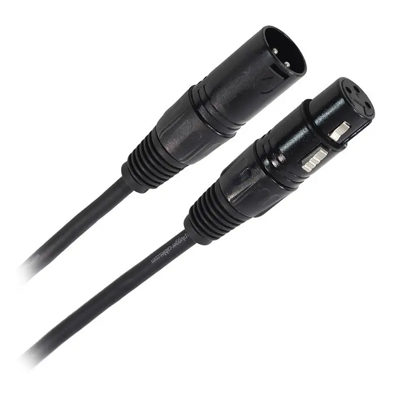 Conectica - Cablu XLR 3pin DMX mama - tata 10m PLUGGER PLU CABD XF3XM3