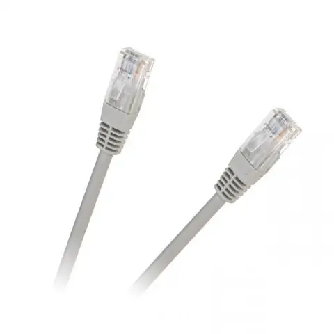 Conectica - Cablu rețea CAT6 UTP patchcord 2x RJ45 5m CCA gri