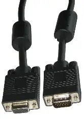 Cabluri VGA - Cablu SVGA prelungitor mama-tata 1.5m dublu ecranat Cabletech KPO3711-1.5 – IoElectronice.ro