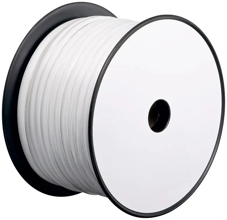 Cablu telefonic plat 6 fire AWG28 CCA alb Vanzare la metru liniar 93307 Goobay – IoElectronice.ro [2]