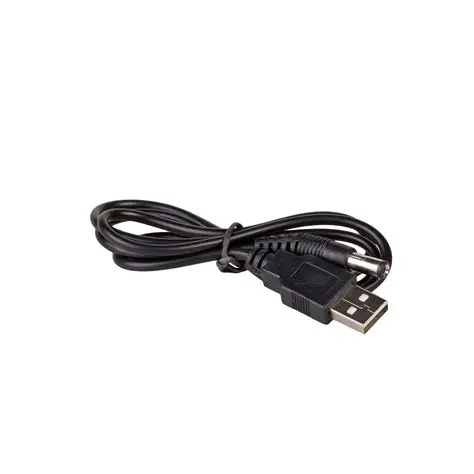 Cabluri - Cablu USB A mufă - DC 5.5/2.1 mufă 0.8m 5A negru AKYGA AK-DC-01 – IoElectronice.ro