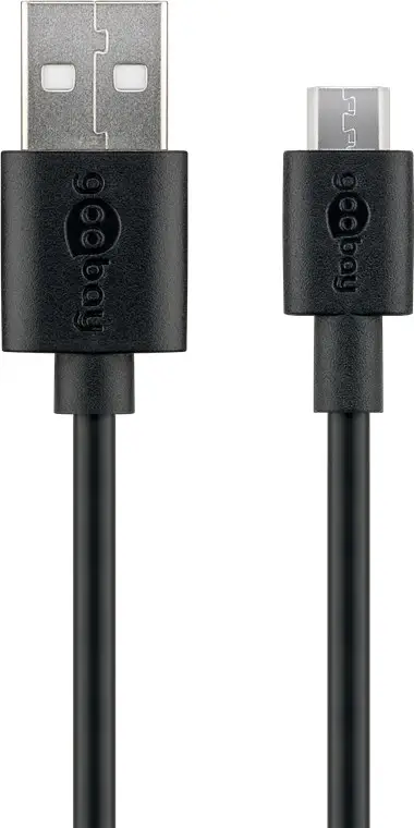 Cablu USB A tata - micro USB B tata 1m Goobay 46800 – IoElectronice.ro [7]