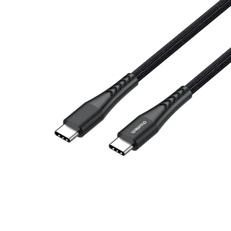 USB type C - Cablu USB-C - USB-C Choetech XCC-1035 48V/5A 240W PD3.1 1m negru – IoElectronice.ro