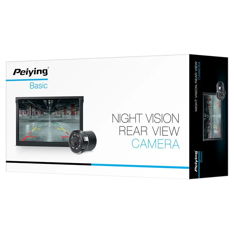 Camera Rear View Peiying PY0101, Rezoluție 648x488, Unghi 140°, IP68 pentru Parcare și Mers Înapoi [3]