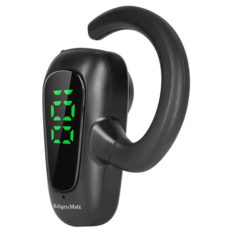 Headset bluetooth - Casca Bluetooth 5.2 Kruger&Matz K18 - 10 Ore Autonomie, Conectivitate Stabilă, Design Ergonomic